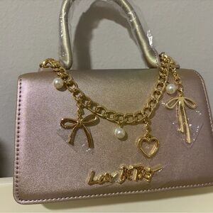 Betsy Johnson LBEVIE Rainbow Purse W/bling